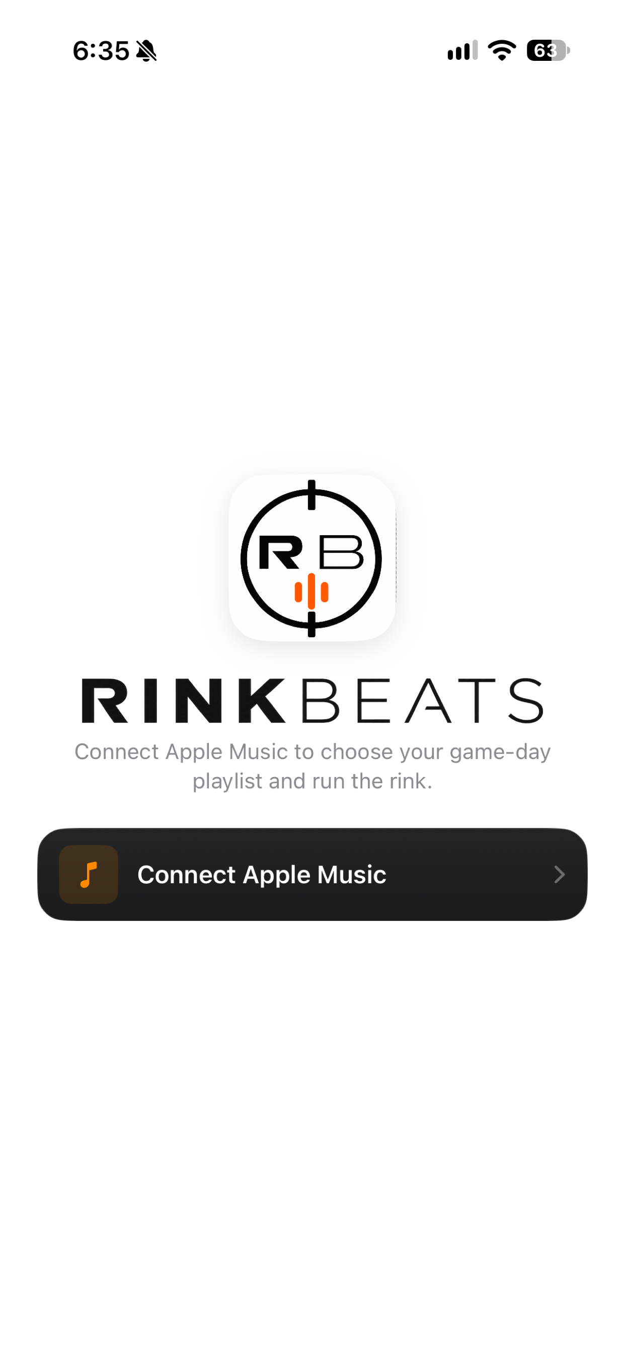 RinkBeats iPhone screenshot